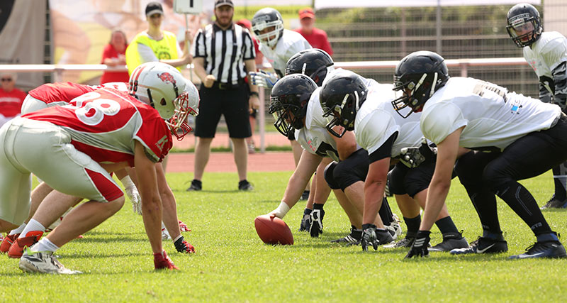 American Football mit den Würzburg panthers